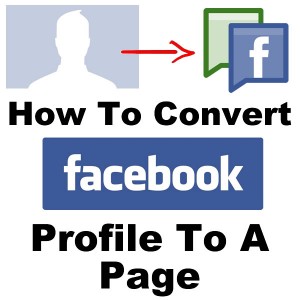 Converting A Facebook Profile Into A Page